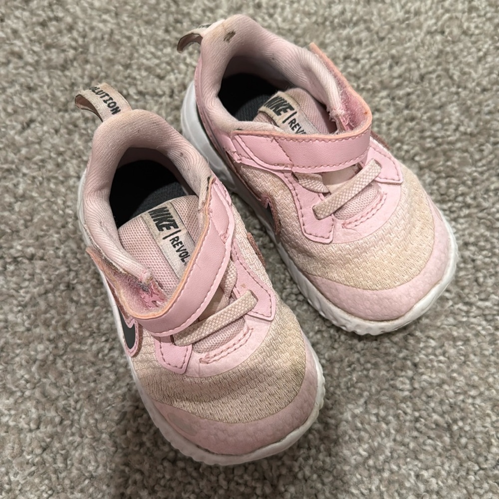 Toddler Pink Nike Sneakers - Size 5c